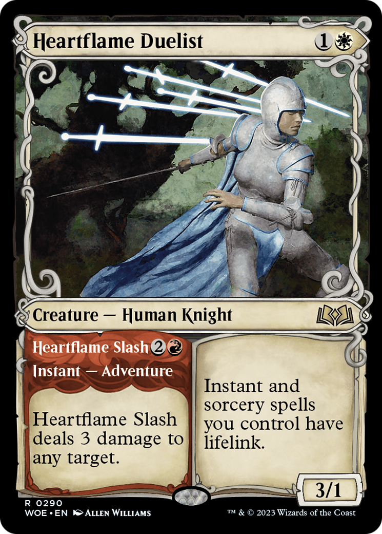 Heartflame Duelist // Heartflame Slash (Showcase) [Wilds of Eldraine] | I Want That Stuff Brandon