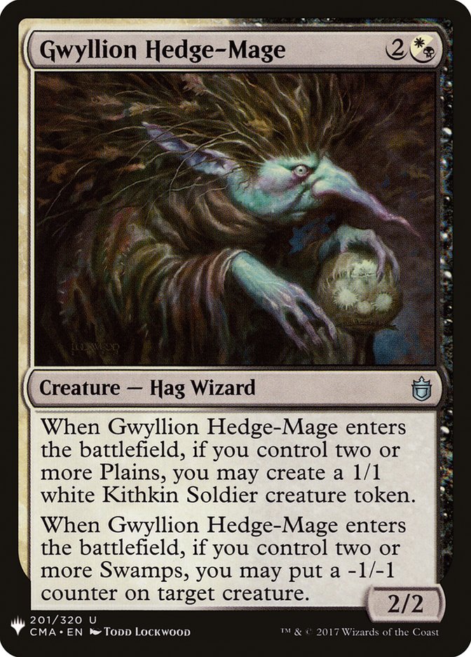 Gwyllion Hedge-Mage [Mystery Booster] | I Want That Stuff Brandon