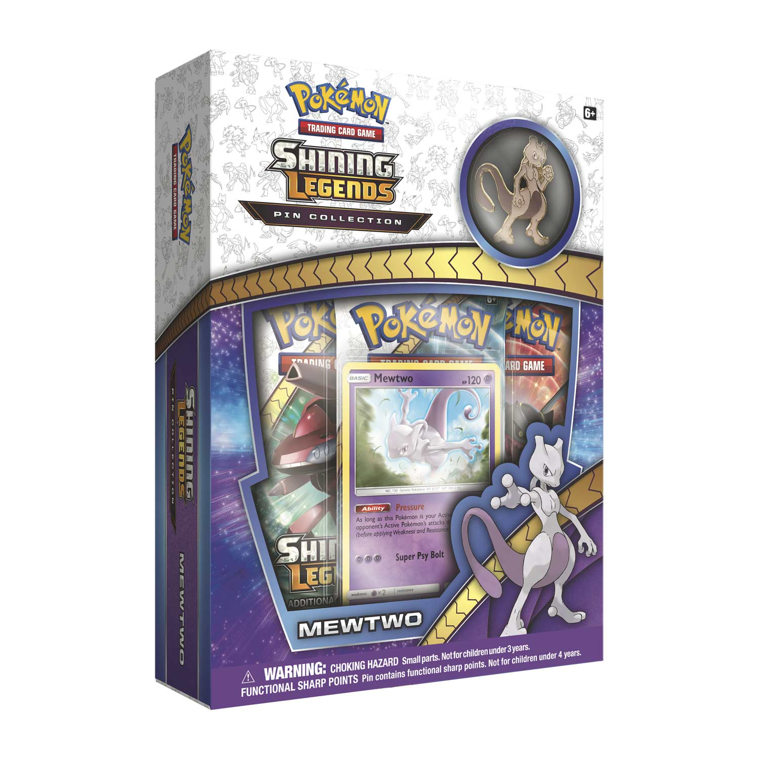 Shining Legends - Pin Collections (Mewtwo) | I Want That Stuff Brandon