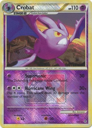 Crobat (14/95) (League Promo) [HeartGold & SoulSilver: Unleashed] | I Want That Stuff Brandon