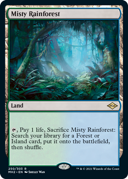 Misty Rainforest [Modern Horizons 2] | I Want That Stuff Brandon