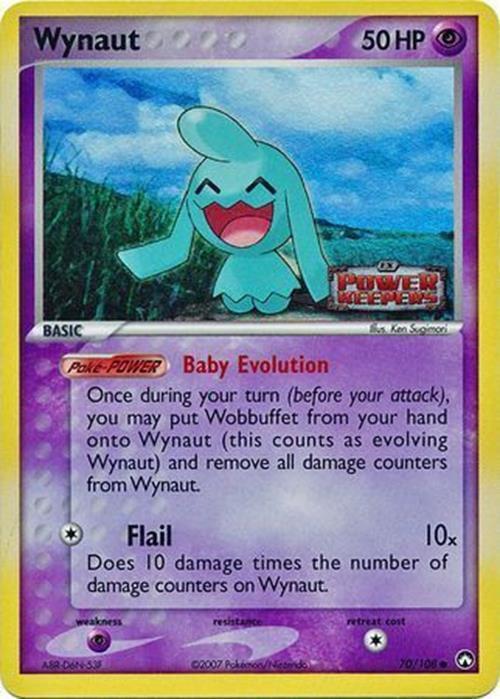 Wynaut (70/108) (Stamped) [EX: Power Keepers] | I Want That Stuff Brandon