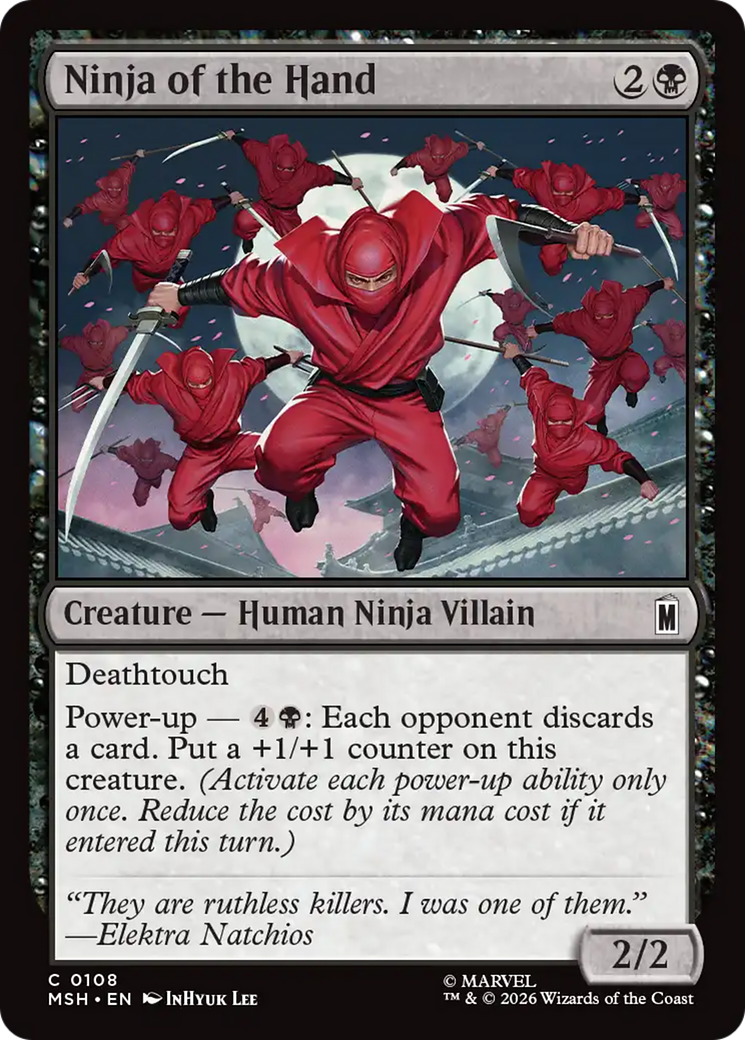 Ninja of the Hand [Marvel Super Heroes] | I Want That Stuff Brandon