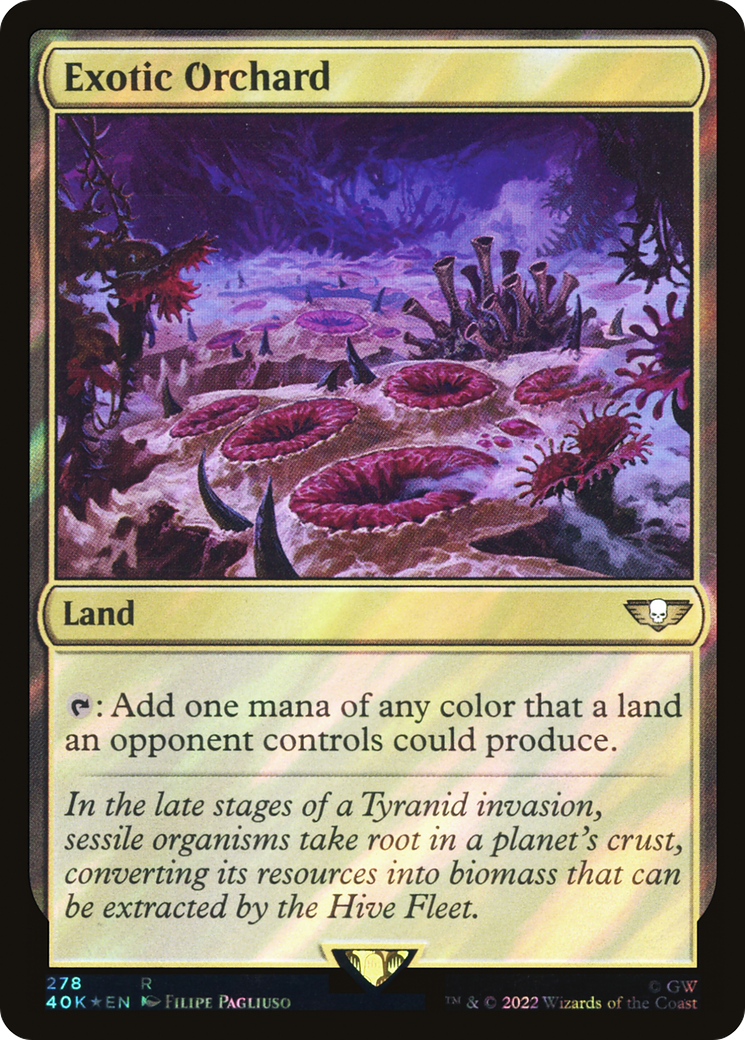 Exotic Orchard (Surge Foil) [Marvel Super Heroes Commander] | I Want That Stuff Brandon