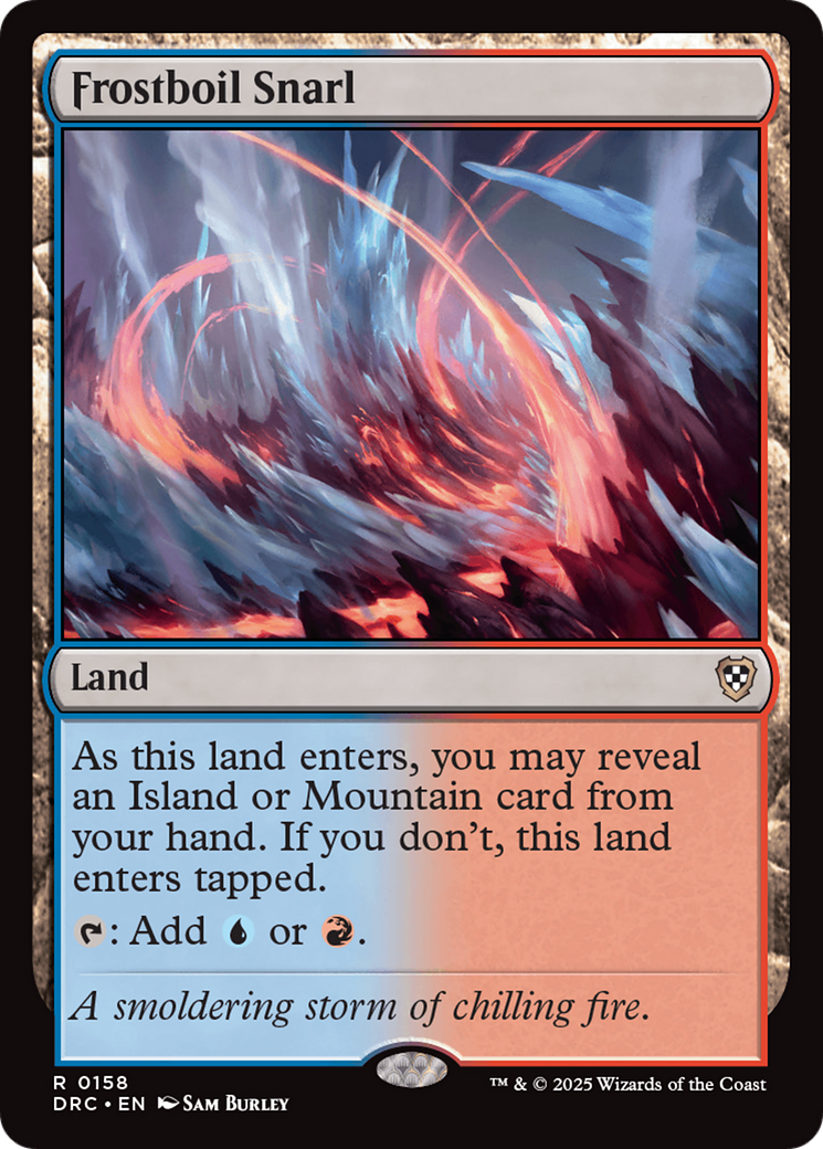 Frostboil Snarl [Aetherdrift Commander] | I Want That Stuff Brandon