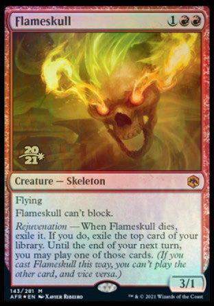 Flameskull [Dungeons & Dragons: Adventures in the Forgotten Realms Prerelease Promos] | I Want That Stuff Brandon