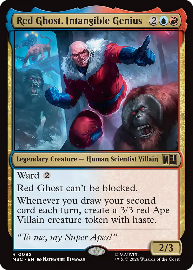 Red Ghost, Intangible Genius [Marvel Super Heroes Commander] | I Want That Stuff Brandon