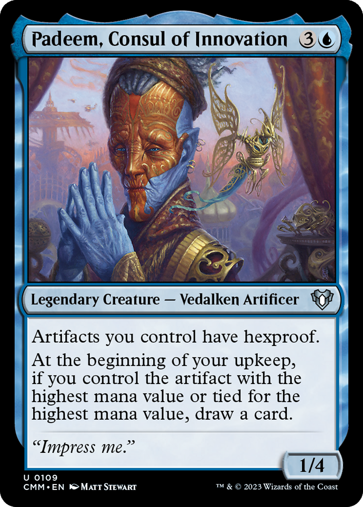 Padeem, Consul of Innovation [Commander Masters] | I Want That Stuff Brandon