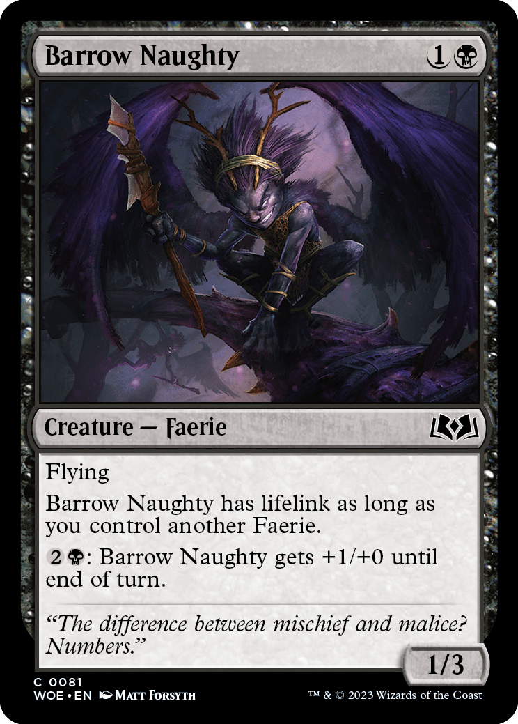 Barrow Naughty [Wilds of Eldraine] | I Want That Stuff Brandon