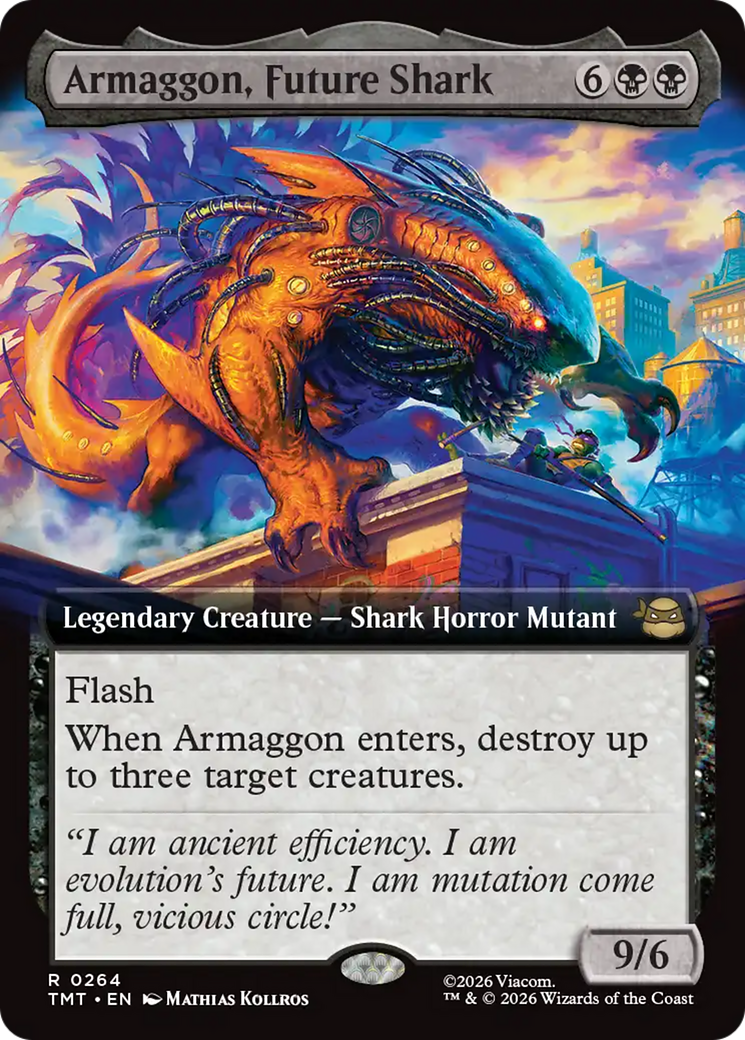 Armaggon, Future Shark (Extended Art) [Teenage Mutant Ninja Turtles] | I Want That Stuff Brandon