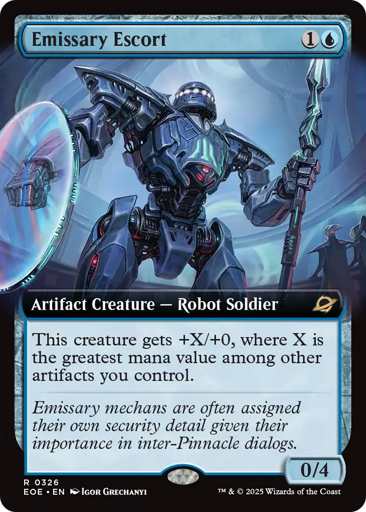 Emissary Escort (Extended Art) [Edge of Eternities] | I Want That Stuff Brandon