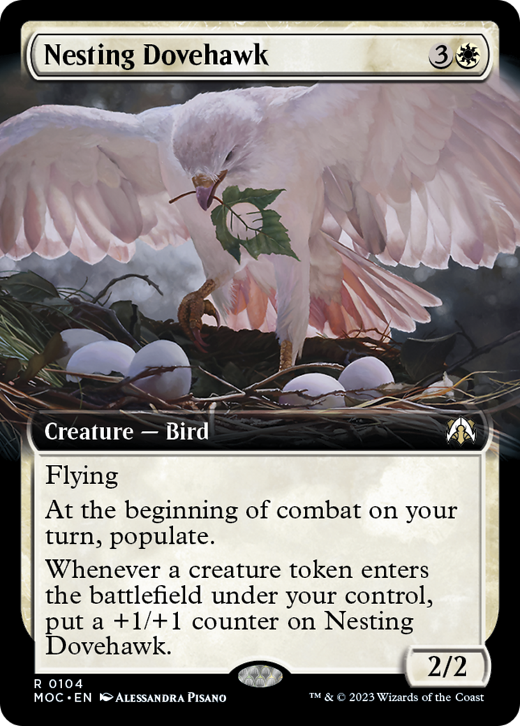 Nesting Dovehawk (Extended Art) [March of the Machine Commander] | I Want That Stuff Brandon