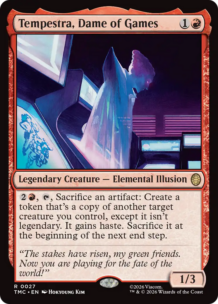 Tempestra, Dame of Games [Teenage Mutant Ninja Turtles Commander] | I Want That Stuff Brandon