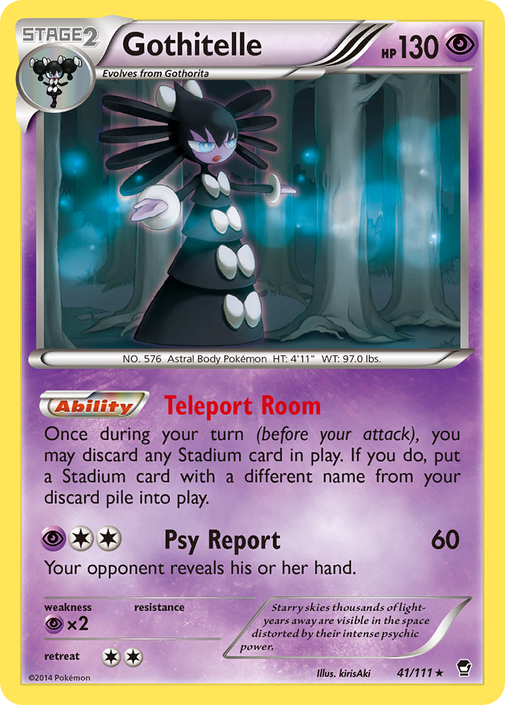 Gothitelle (41/111) [XY: Furious Fists] | I Want That Stuff Brandon