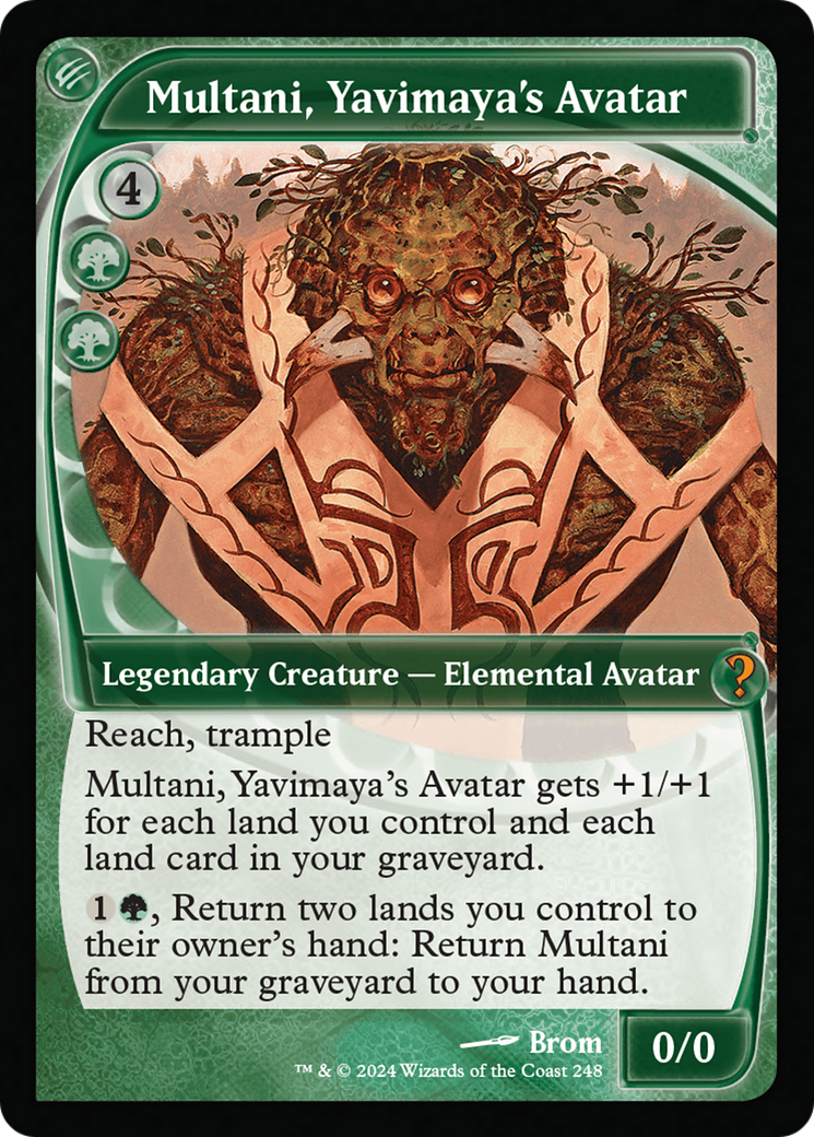 Multani, Yavimaya's Avatar (Future Sight) [Mystery Booster 2] | I Want That Stuff Brandon