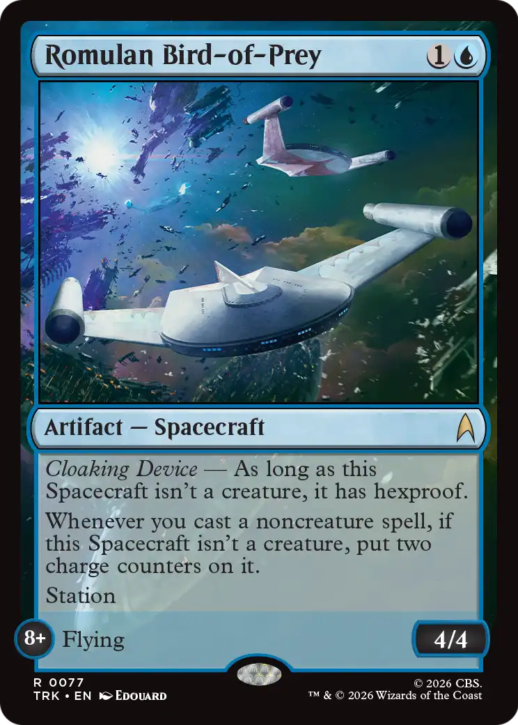 Romulan Bird-of-Prey [Star Trek] | I Want That Stuff Brandon