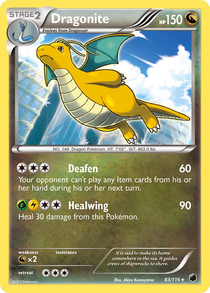 Dragonite (83/116) (Cosmos Holo) (Blister Exclusive) [Black & White: Plasma Freeze] | I Want That Stuff Brandon