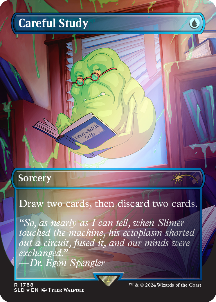 Careful Study (Rainbow Foil) [Secret Lair Drop Series] | I Want That Stuff Brandon