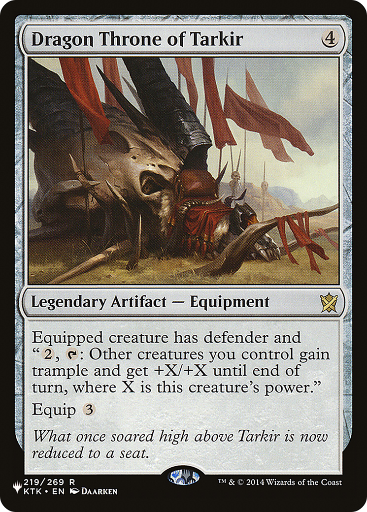 Dragon Throne of Tarkir [The List] | I Want That Stuff Brandon