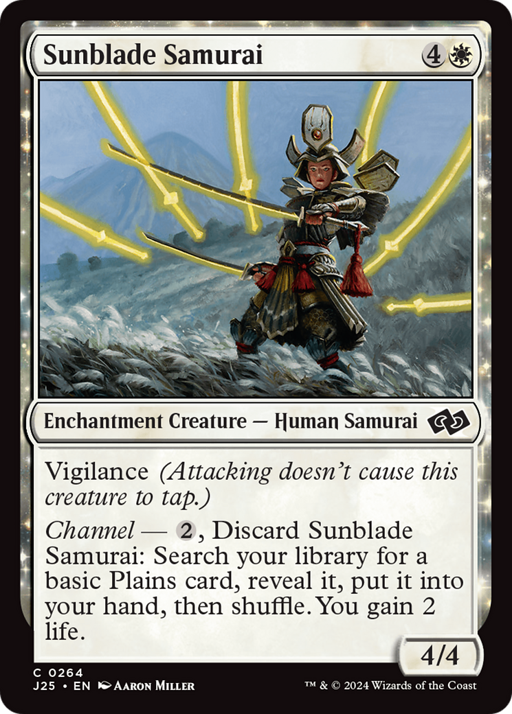 Sunblade Samurai [Foundations Jumpstart] | I Want That Stuff Brandon