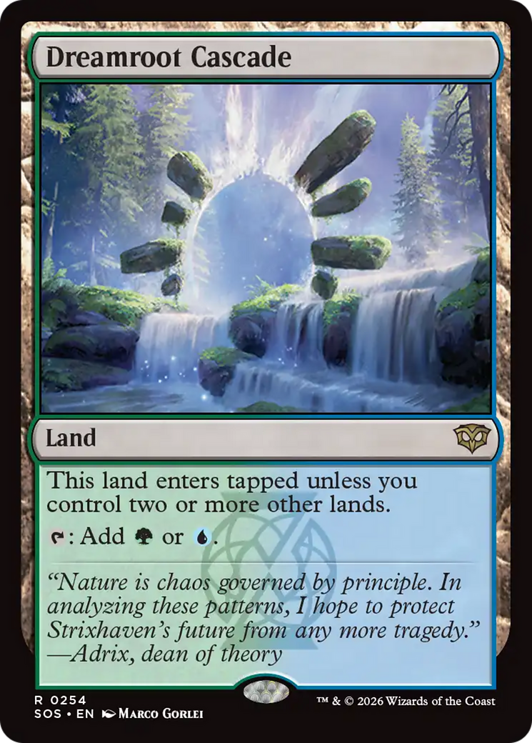 Dreamroot Cascade [Secrets of Strixhaven] | I Want That Stuff Brandon