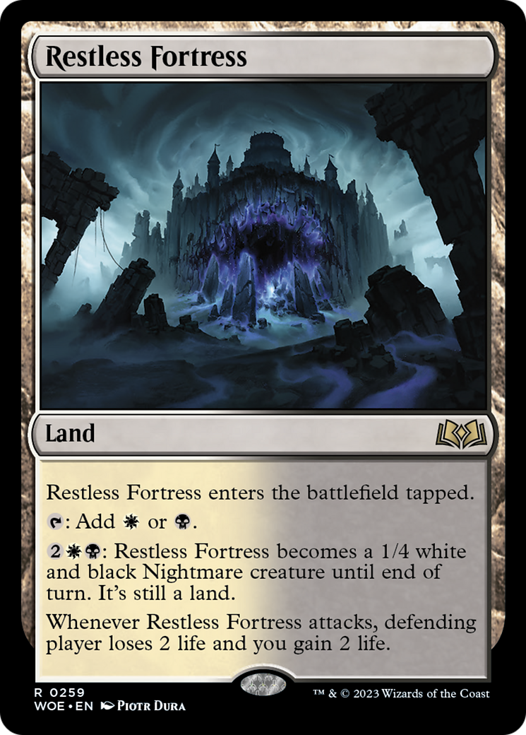 Restless Fortress [Wilds of Eldraine] | I Want That Stuff Brandon