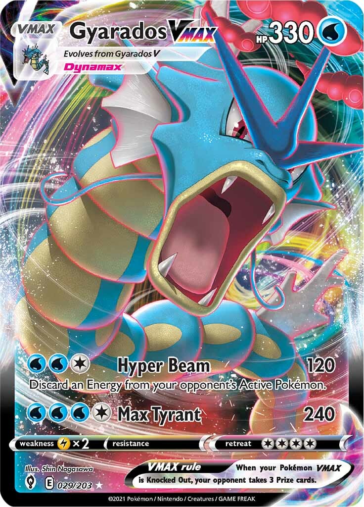 Gyarados VMAX (029/203) [Sword & Shield: Evolving Skies] | I Want That Stuff Brandon