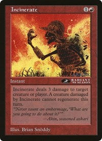 Incinerate (Oversized) [Oversize Cards] | I Want That Stuff Brandon