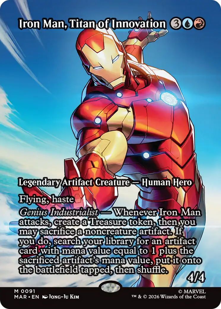 Iron Man, Titan of Innovation (Borderless) [Marvel Universe: Eternal-Legal] | I Want That Stuff Brandon