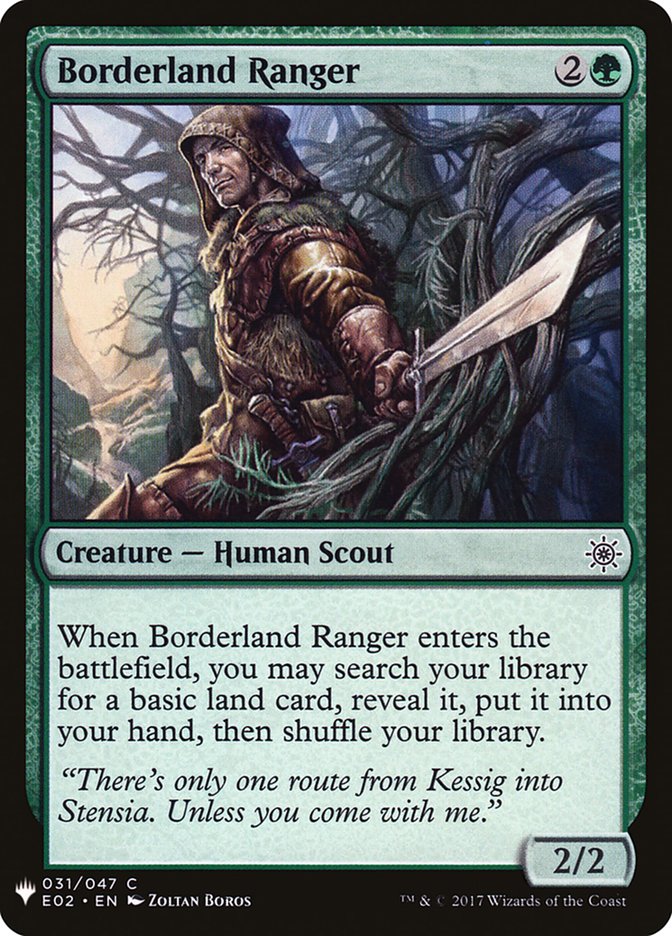 Borderland Ranger [Mystery Booster] | I Want That Stuff Brandon