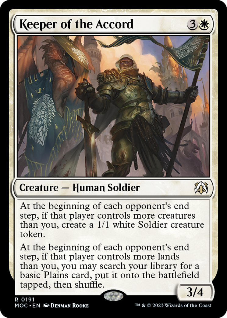 Keeper of the Accord [March of the Machine Commander] | I Want That Stuff Brandon