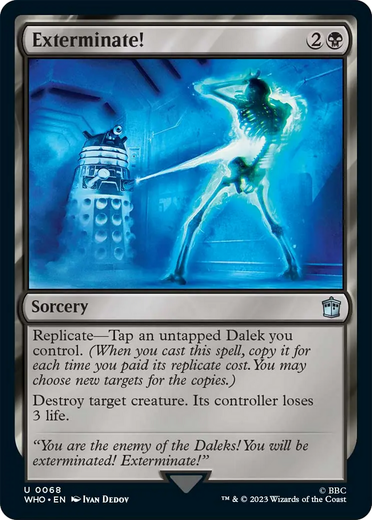 Exterminate! [Doctor Who] | I Want That Stuff Brandon