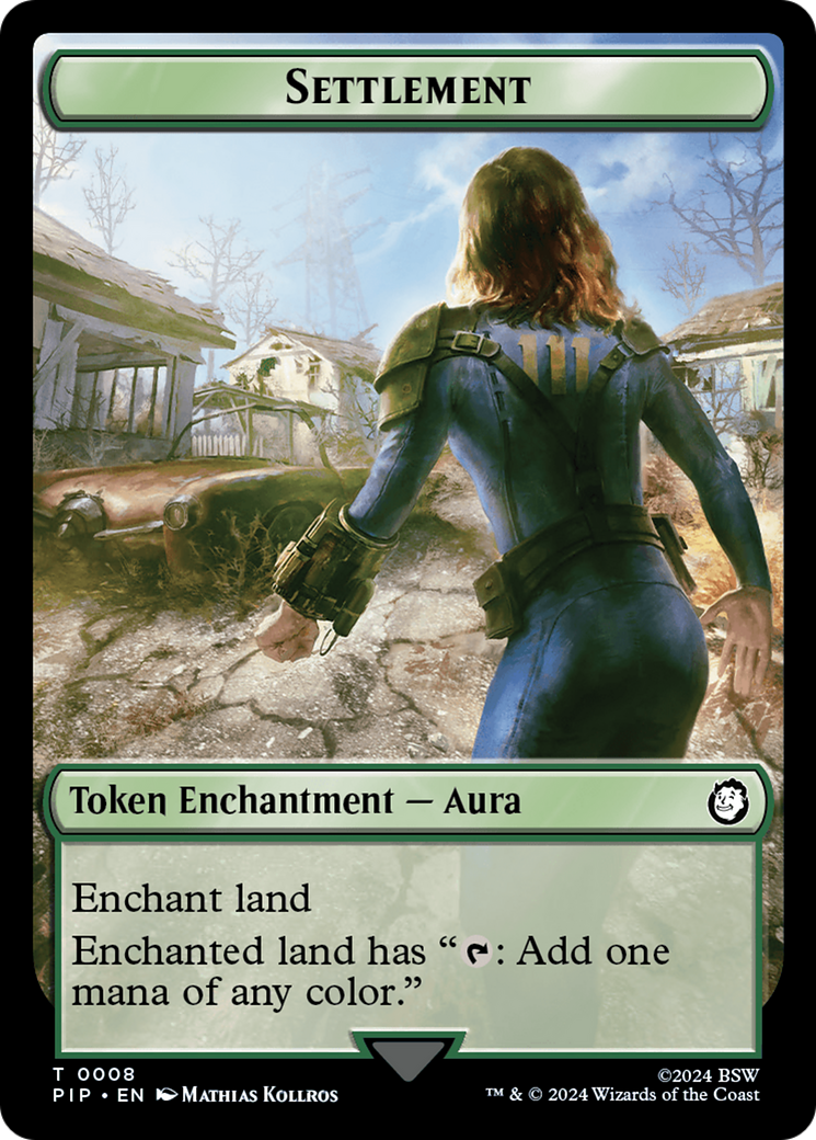 Junk // Settlement Double-Sided Token [Fallout Tokens] | I Want That Stuff Brandon