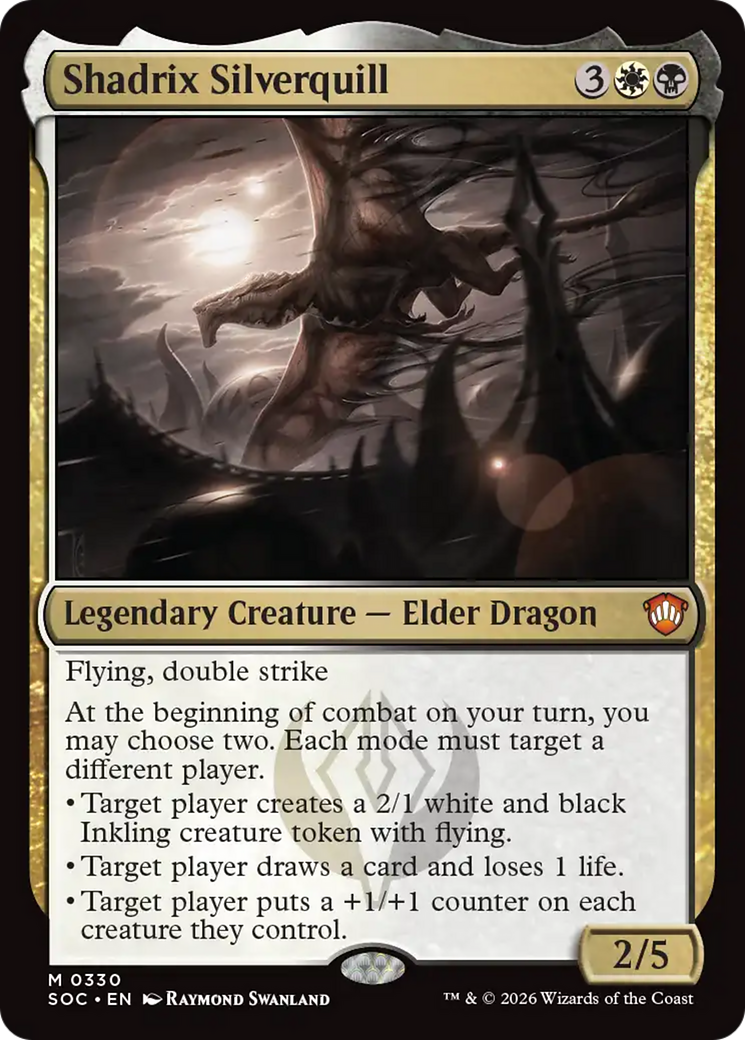 Shadrix Silverquill [Secrets of Strixhaven Commander] | I Want That Stuff Brandon