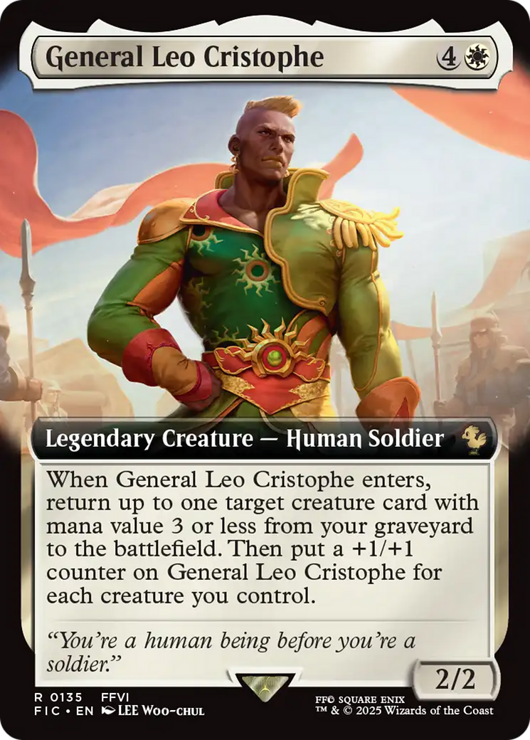 General Leo Cristophe (Extended Art) [FINAL FANTASY Commander] | I Want That Stuff Brandon