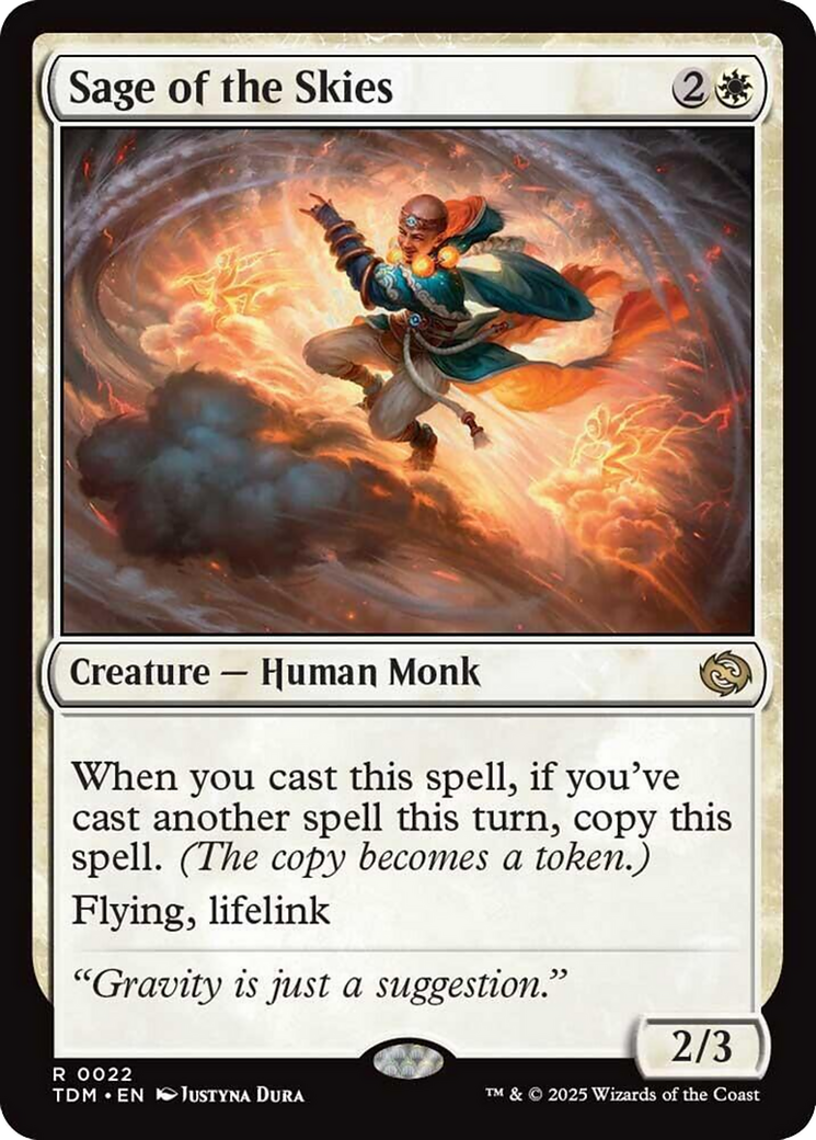 Sage of the Skies [Tarkir: Dragonstorm] | I Want That Stuff Brandon