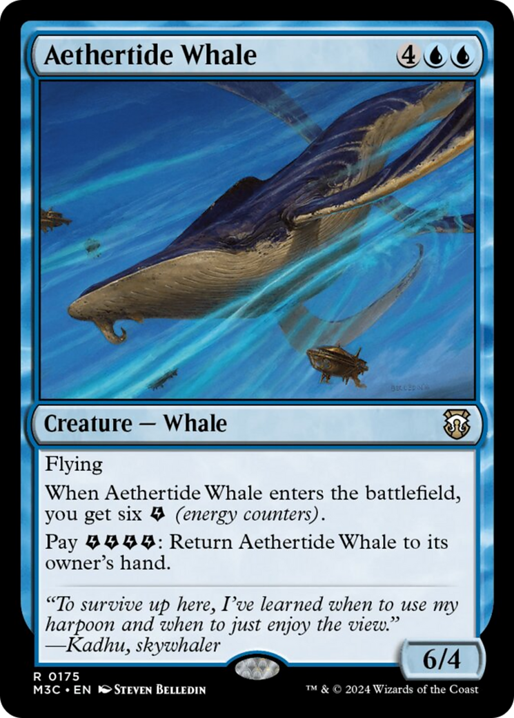 Aethertide Whale [Modern Horizons 3 Commander] | I Want That Stuff Brandon
