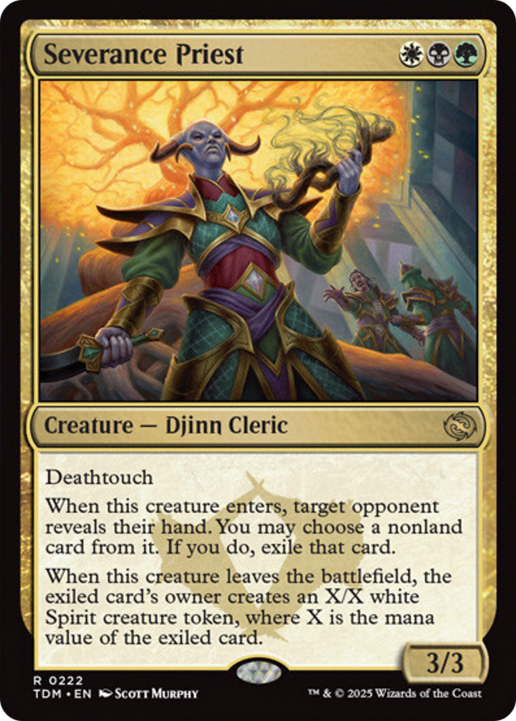 Severance Priest [Tarkir: Dragonstorm] | I Want That Stuff Brandon