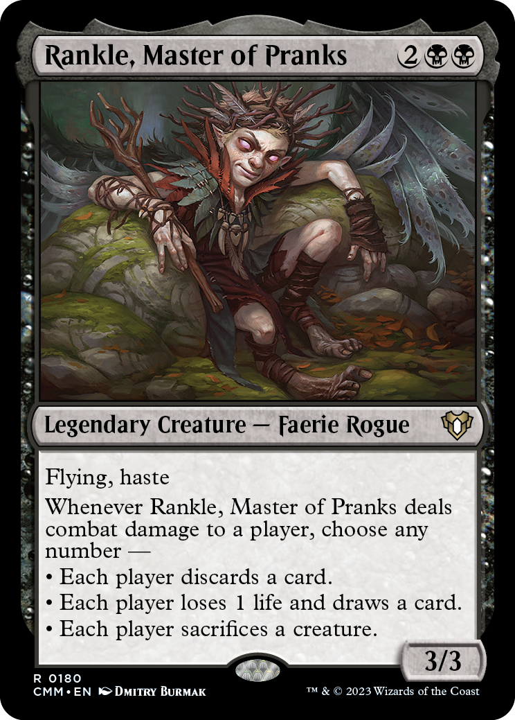 Rankle, Master of Pranks [Commander Masters] | I Want That Stuff Brandon