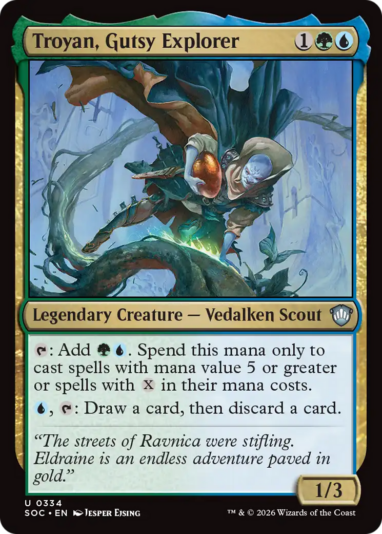 Troyan, Gutsy Explorer [Secrets of Strixhaven Commander] | I Want That Stuff Brandon
