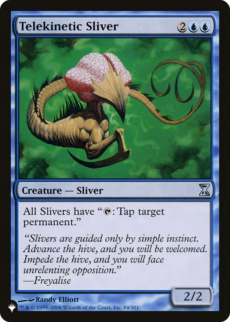 Telekinetic Sliver [The List Reprints] | I Want That Stuff Brandon