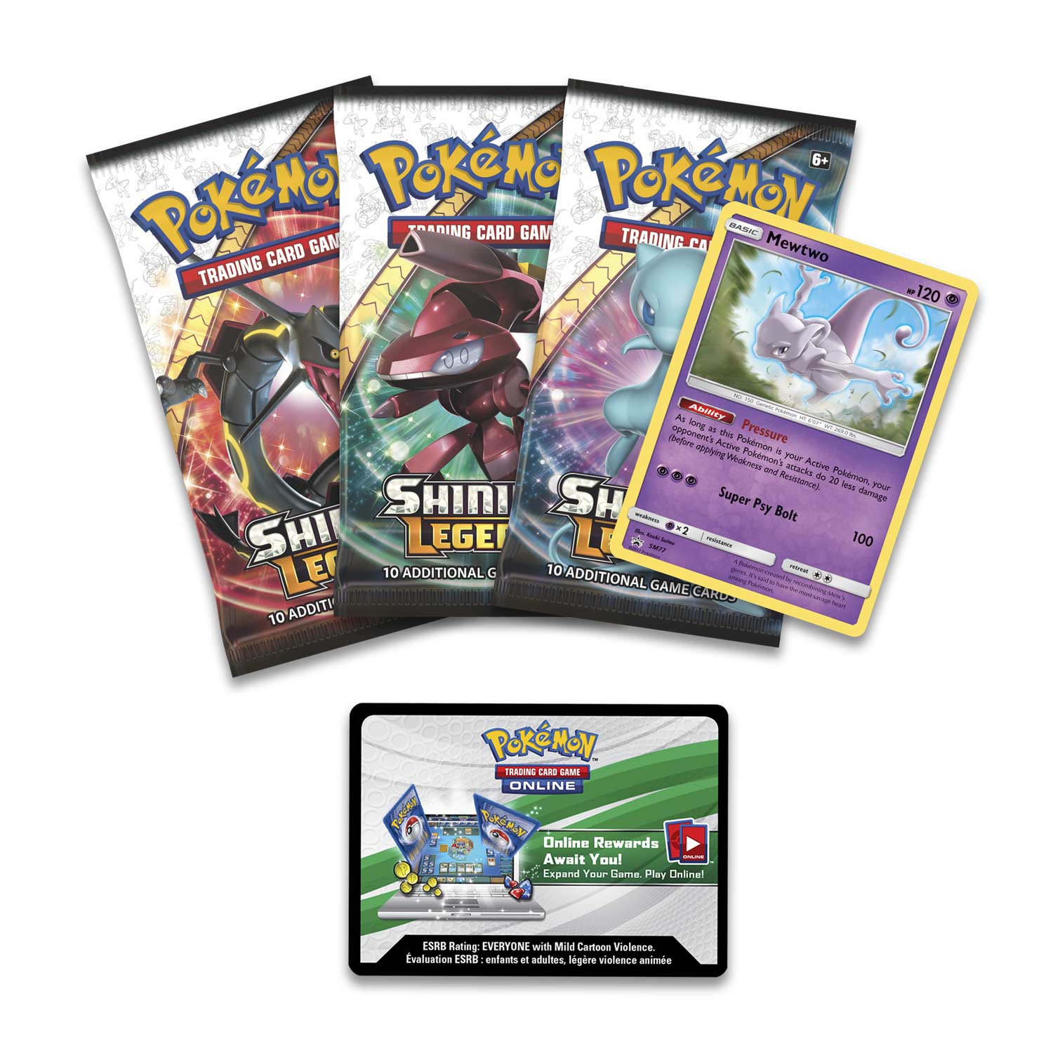 Shining Legends - Pin Collections (Mewtwo) | I Want That Stuff Brandon