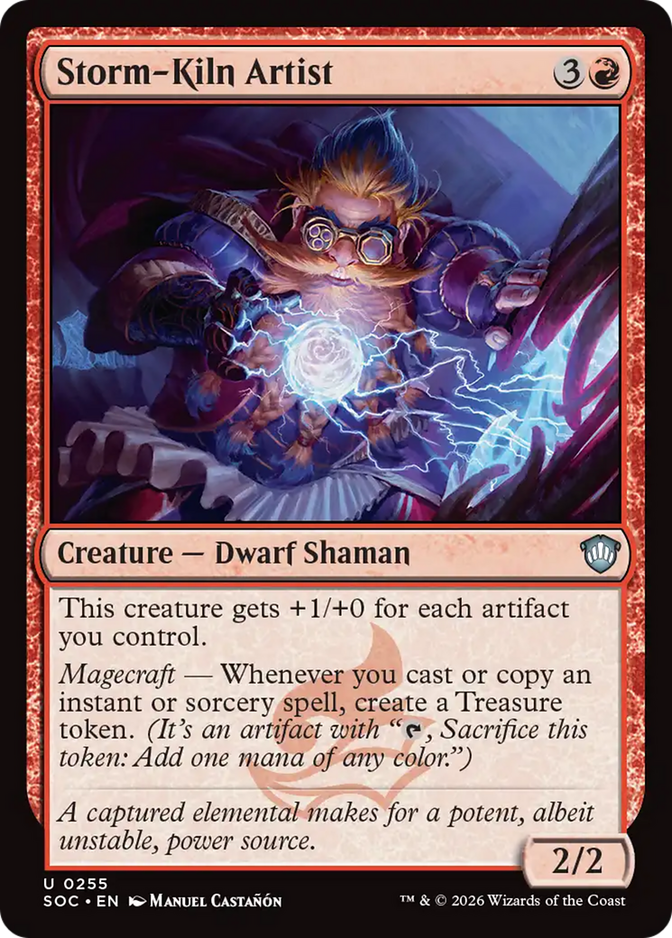 Storm-Kiln Artist [Secrets of Strixhaven Commander] | I Want That Stuff Brandon
