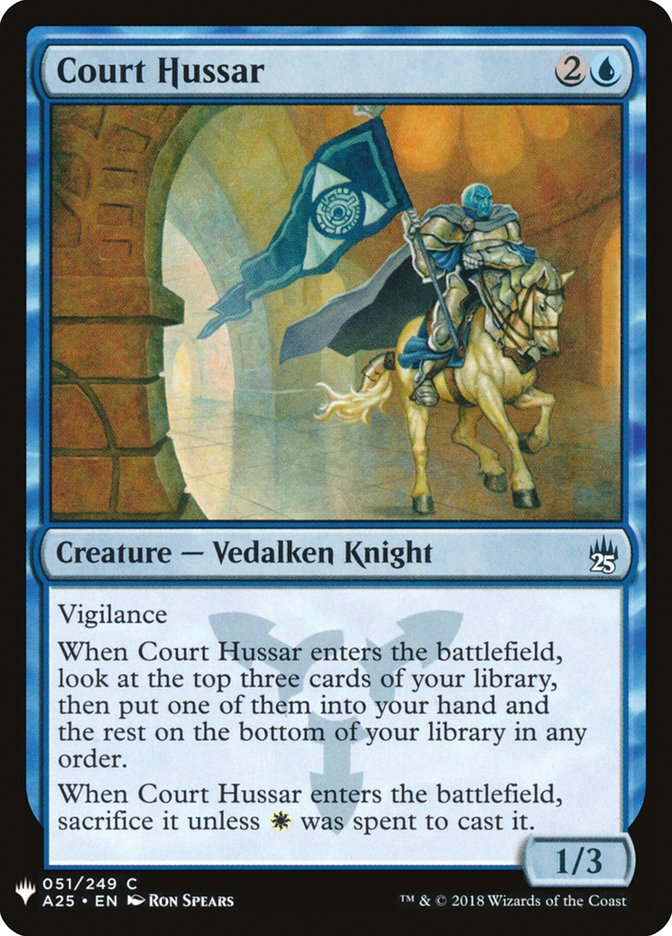 Court Hussar [Mystery Booster] | I Want That Stuff Brandon