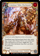 Construct Nitro Mechanoid // Nitro Mechanoid [DYN092] (Dynasty)  Cold Foil | I Want That Stuff Brandon