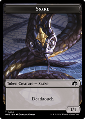 Servo // Snake Double-Sided Token [Modern Horizons 3 Tokens] | I Want That Stuff Brandon