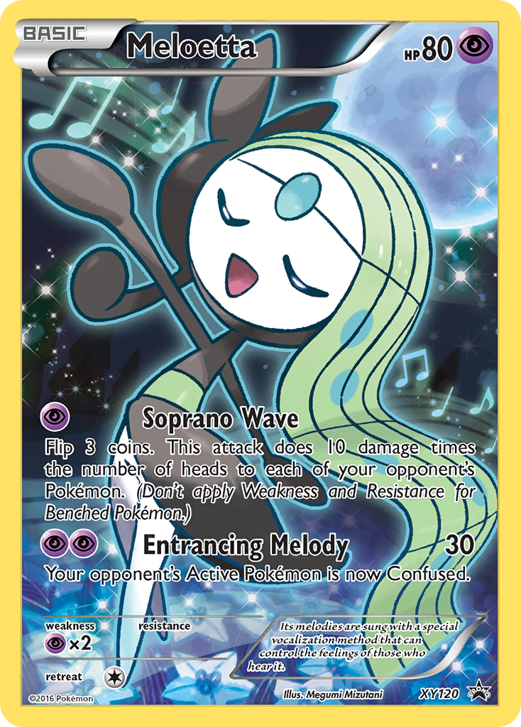 Meloetta (XY120) [XY: Black Star Promos] | I Want That Stuff Brandon