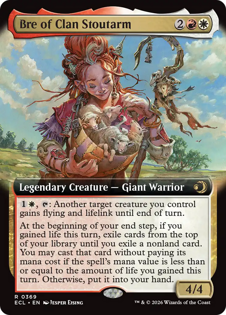 Bre of Clan Stoutarm (Extended Art) [Lorwyn Eclipsed] | I Want That Stuff Brandon
