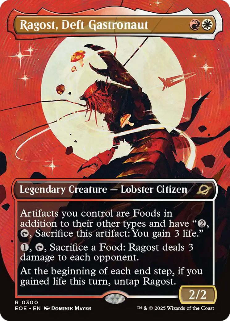 Ragost, Deft Gastronaut (Borderless) [Edge of Eternities] | I Want That Stuff Brandon