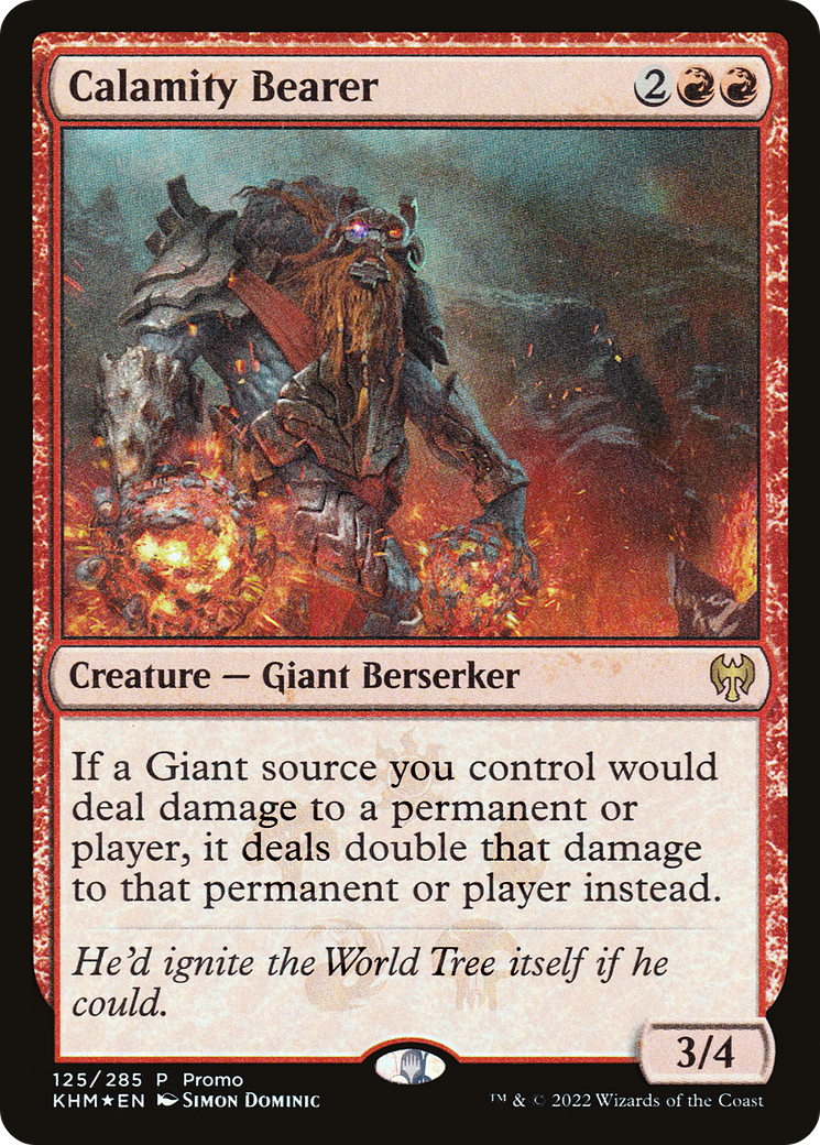 Calamity Bearer [Resale Promos] | I Want That Stuff Brandon